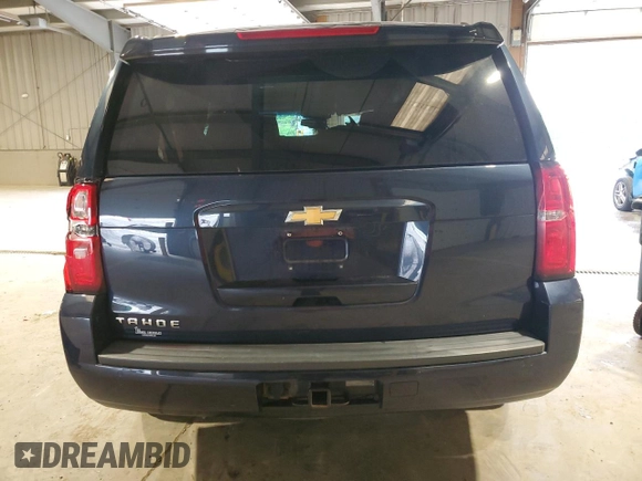 2019 Chevrolet Tahoe LT with VIN 1GNSKBKC6KR221789, listed as a Copart auction lot 64224515 with Not provided miles and Salvage title. Bid and sale history available at DreamBid. Image 6.