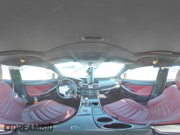 2014 Lexus IS 250 with VIN JTHBF1D25E5019919, listed as a Copart auction lot 58667425 with 154,400 mi miles and Salvage title. Bid and sale history available at DreamBid. Image 14.