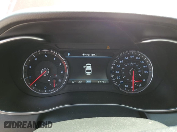 2019 Genesis G70 Advanced z VIN KMTG34LE0KU024820, wystawiony jako Copart lot #58488615 z przebiegiem 81 576 mil mil oraz Szkoda całkowita • Salvage title. Historia ofert i sprzedaży dostępna na DreamBid. Obrazek 9.
