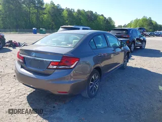 2013 Honda Civic EX with VIN 19XFB2F89DE268328, listed as a IAAI auction lot 42049105 with 121,176 mi miles and . Bid and sale history available at DreamBid. Image 4.
