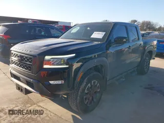2023 Nissan Frontier Pro-4X with VIN 1N6ED1EK7PN661626, listed as a IAAI auction lot 41208136 with 18,644 mi miles and . Bid and sale history available at DreamBid. Image 18.