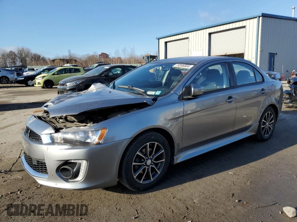 2016 Mitsubishi Lancer SE with VIN JA32V2FW8GU004560, listed as a Copart auction lot 79396804 with 41,209 mi miles and Salvage Title. Bid and sale history available at DreamBid. Image 1.