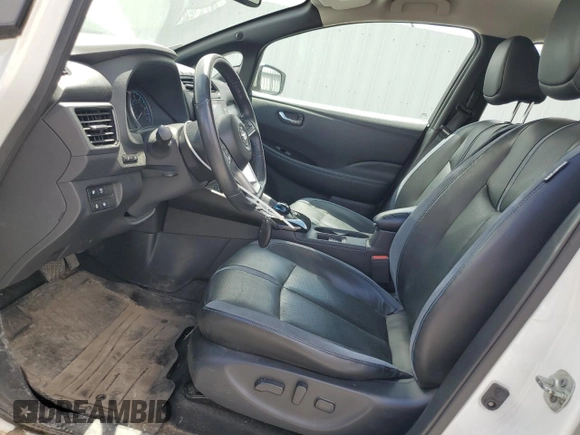 2019 Nissan LEAF SL Plus with VIN 1N4BZ1CP5KC317891, listed as a Copart auction lot 57491825 with 88,841 mi miles and Salvage title. Bid and sale history available at DreamBid. Image 7.