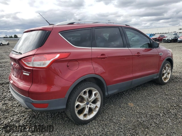 2013 Ford Escape Titanium with VIN 1FMCU0J9XDUD70249, listed as a Copart auction lot 50605265 with 125,309 mi miles and Salvage Title. Bid and sale history available at carsss.com. Image 3.