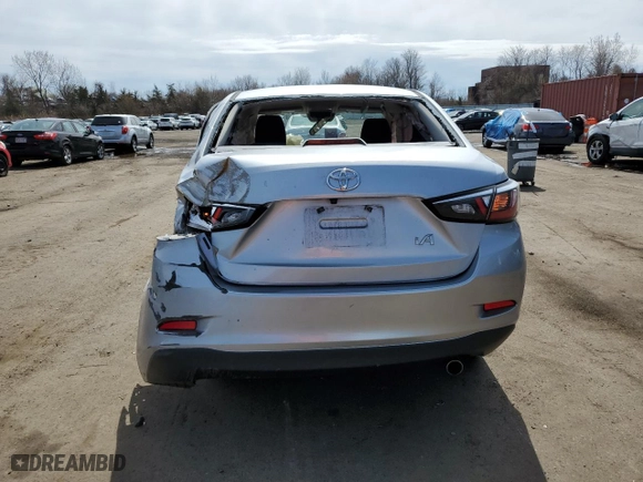 2018 Toyota Yaris iA with VIN 3MYDLBYV8JY318087, listed as a Copart auction lot 51604415 with 0 mi miles and Non Repairable. Bid and sale history available at carsss.com. Image 6.