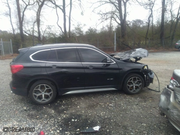 2018 BMW X1 sDrive28i with VIN WBXHU7C3XJ5H39991, listed as a IAAI auction lot 41726648 with NaN miles. Bid and sale history available at carsss.com. Image 13.