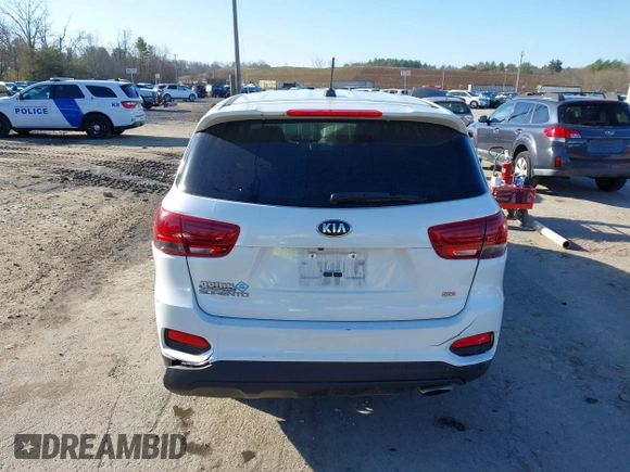 2019 Kia Sorento LX with VIN 5XYPGDA37KG526732, listed as a IAAI auction lot 41708039 with 75,963 mi miles. Bid and sale history available at carsss.com. Image 17.