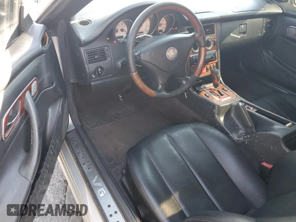 2004 Mercedes-Benz SLK-Class with VIN WDBKK65FX4F300567, listed as a Copart auction lot 78732534 with 168,685 mi miles and Clean Title. Bid and sale history available at carsss.com. Image 8.