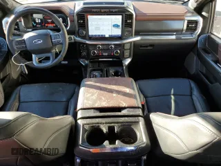2023 Ford F-150 XL with VIN 1FTFW1E82PFD23843, listed as a Copart auction lot 49863045 with 21,721 mi miles and Salvage Title. Bid and sale history available at carsss.com. Image 8.