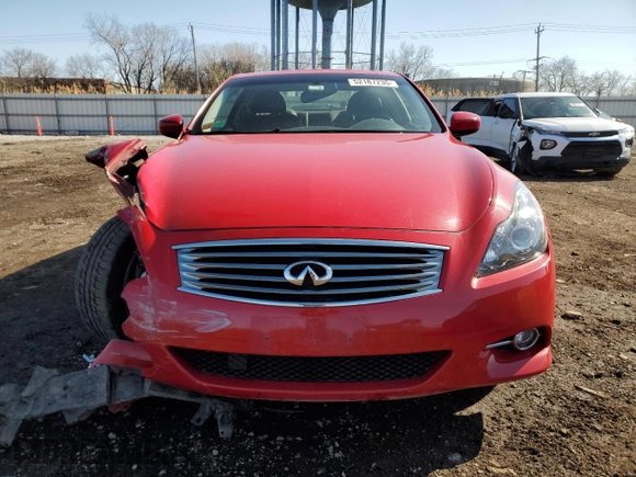 2013 Infiniti G37 x with VIN JN1CV6EL0DM980397, listed as a Copart auction lot 52187235 with 100,220 mi miles and Salvage Title. Bid and sale history available at carsss.com. Image 5.