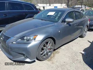 2014 Lexus IS 350 with VIN JTHCE1D25E5002108, listed as a IAAI auction lot 41835021 with 159,621 mi miles. Bid and sale history available at carsss.com. Image 17.