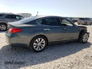 2011 Infiniti M37 with VIN JN1BY1AP2BM320115, listed as a Copart auction lot 55309274 with 104,779 mi miles and Salvage Title. Bid and sale history available at carsss.com. Image 3.