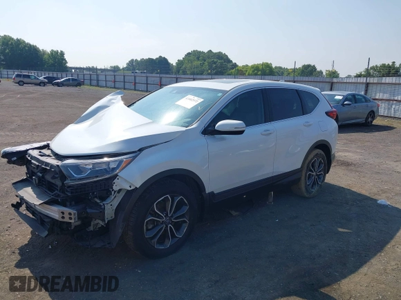 2020 Honda CR-V EX-L with VIN 7FARW1H86LE001072, listed as a IAAI auction lot 42402572 with 81,700 mi miles and . Bid and sale history available at DreamBid. Image 18.