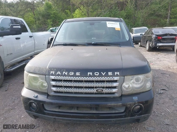 2009 Land Rover Range Rover Sport SC with VIN SALSH23449A203243, listed as a IAAI auction lot 42046645 with 173,858 mi miles. Bid and sale history available at carsss.com. Image 6.