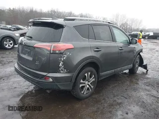 2017 Toyota RAV4 LE with VIN 2T3BFREV5HW595161, listed as a IAAI auction lot 41161747 with 108,839 mi miles. Bid and sale history available at carsss.com. Image 4.