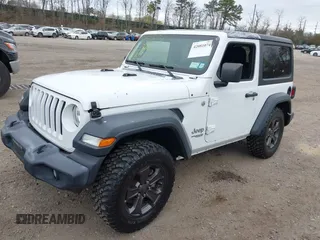 2018 Jeep Wrangler Sport S with VIN 1C4GJXANXJW189849, listed as a IAAI auction lot 42081074 with 78,431 mi miles and . Bid and sale history available at DreamBid. Image 17.