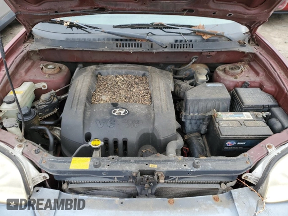 2002 Hyundai Santa Fe GLS with VIN KM8SC73D22U153199, listed as a Copart auction lot 86425594 with 252,992 mi miles and Non Repairable. Bid and sale history available at carsss.com. Image 12.