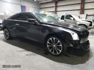 2017 Cadillac ATS Coupe Luxury RWD with VIN 1G6AB1RX6H0184699, listed as a Copart auction lot 41448095 with 95,030 mi miles and Salvage Title. Bid and sale history available at carsss.com. Image 4.