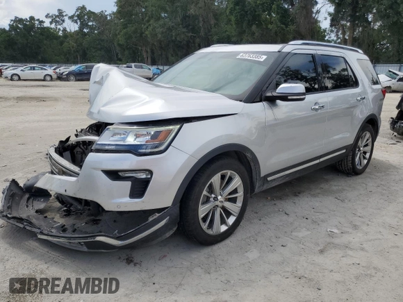 2019 Ford Explorer Limited z VIN 1FM5K7F89KGB41564, wystawiony jako Copart lot #63763385 z przebiegiem 140 847 mil mil oraz Nie do naprawy • Non repairable. Historia ofert i sprzedaży dostępna na DreamBid. Obrazek 1.