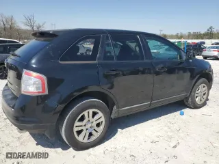 2008 Ford Edge SEL with VIN 2FMDK38C48BB08526, listed as a Copart auction lot 50566345 with 191,751 mi miles and Salvage Title. Bid and sale history available at carsss.com. Image 3.