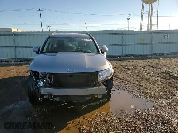 2016 Jeep Compass High Altitude Edition with VIN 1C4NJDEB0GD598257, listed as a Copart auction lot 46093515 with 46,411 mi miles and Salvage Title. Bid and sale history available at carsss.com. Image 15.