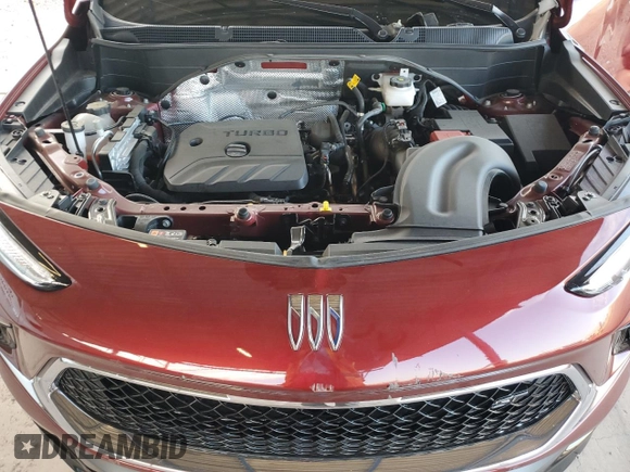 2025 Buick Encore GX Sport Touring with VIN KL4AMESL6SB021238, listed as a Copart auction lot 53388085 with 4,518 mi miles and Salvage title. Bid and sale history available at DreamBid. Image 12.