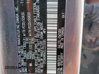 2020 Lexus RX 350 с VIN 2T2HZMDA2LC253085, выставлен на аукционе Copart как лот 57765055 с пробегом 54 939 миль миль и Списание • Salvage title. История ставок и продаж доступна на DreamBid. Изображение 14.