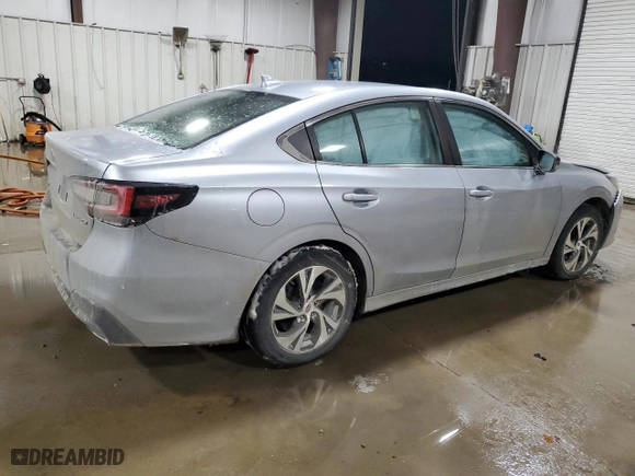 2020 Subaru Legacy with VIN 4S3BWAB62L3030652, listed as a Copart auction lot 88096775 with 54,730 mi miles and Salvage Title. Bid and sale history available at carsss.com. Image 3.