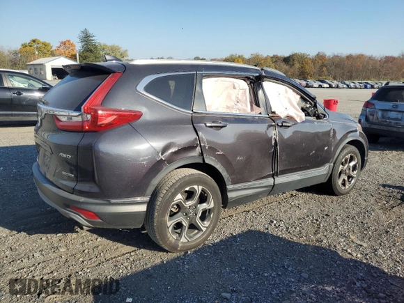 2018 Honda CR-V Touring with VIN 2HKRW2H95JH685749, listed as a Copart auction lot 77413054 with Not Provided miles and Salvage Title. Bid and sale history available at carsss.com. Image 3.