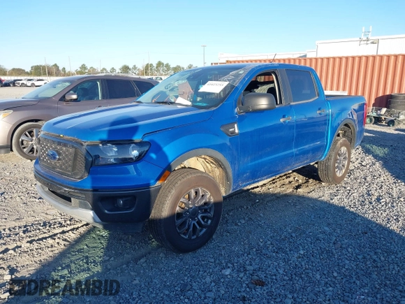2021 Ford Ranger XL with VIN 1FTER4EH1MLD14469, listed as a IAAI auction lot 41023255 with 48,284 mi miles. Bid and sale history available at carsss.com. Image 17.