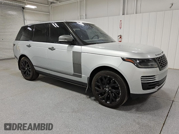 2019 Land Rover Range Rover HSE with VIN SALGS2SV4KA553852, listed as a Copart auction lot 51705195 with 84,910 mi miles and Clean title. Bid and sale history available at DreamBid. Image 4.