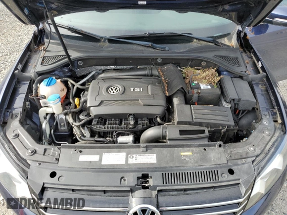 2015 Volkswagen Passat Limited Edition with VIN 1VWAS7A32FC102596, listed as a Copart auction lot 59882395 with 89,136 mi miles and Salvage title. Bid and sale history available at DreamBid. Image 11.