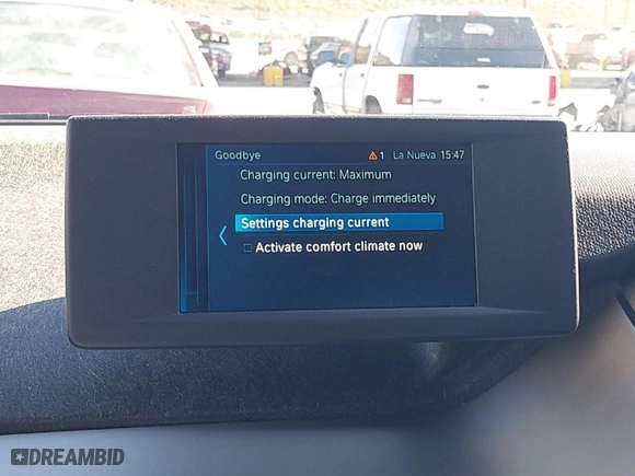 2019 BMW i3 with VIN WBY8P2C52K7E54733, listed as a IAAI auction lot 41946568 with 44,287 mi miles. Bid and sale history available at carsss.com. Image 18.