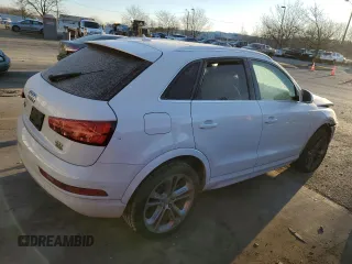 2017 Audi Q3 Premium Plus z VIN WA1JCCFSXHR005908, wystawiony jako Copart lot #83792114 z przebiegiem 139 843 mil mil oraz Szkody całkowita. Historia ofert i sprzedaży dostępna na DreamBid. Obrazek 3.