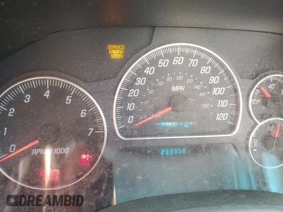 2003 GMC Envoy SLE with VIN 1GKDS13S732156385, listed as a Copart auction lot 79925184 with 233,958 mi miles and Salvage Title. Bid and sale history available at carsss.com. Image 9.