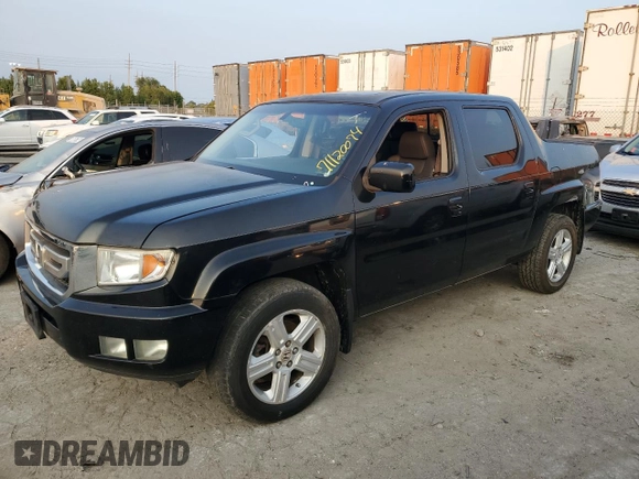 2010 Honda Ridgeline RTL with VIN 5FPYK1F52AB008326, listed as a Copart auction lot 71120074 with 157,688 mi miles and Salvage Title. Bid and sale history available at carsss.com. Image 1.