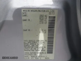 2013 Nissan Altima 2.5 SL with VIN 1N4AL3AP2DN506811, listed as a IAAI auction lot 41875731 with 242,422 mi miles. Bid and sale history available at carsss.com. Image 9.