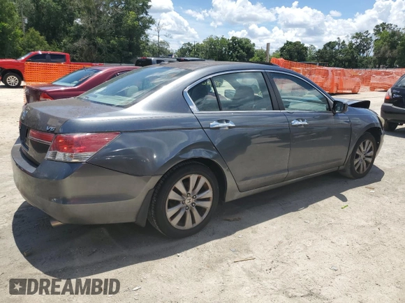 2011 Honda Accord EX-L with VIN 1HGCP3F83BA022998, listed as a Copart auction lot 59935265 with 170,562 mi miles and Salvage title. Bid and sale history available at DreamBid. Image 3.