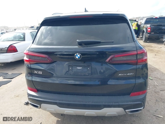 2023 BMW X5 xDrive40i with VIN 5UXCR6C00P9R56116, listed as a IAAI auction lot 41504795 with 39,425 mi miles. Bid and sale history available at carsss.com. Image 16.