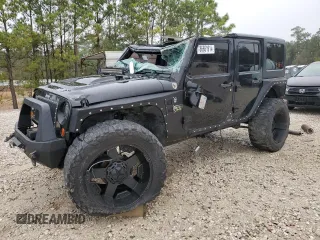 2012 Jeep Wrangler Unlimited Rubicon with VIN 1C4HJWFG7CL205244, listed as a Copart auction lot 86651914 with Not provided miles and Salvage title. Bid and sale history available at DreamBid. Image 1.