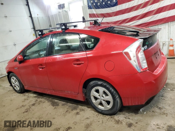 2013 Toyota Prius One with VIN JTDKN3DU5D5702946, listed as a Copart auction lot 49861965 with 189,145 mi miles and Salvage Title. Bid and sale history available at carsss.com. Image 2.