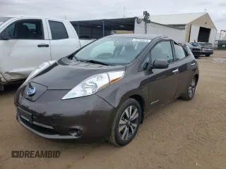 2016 Nissan LEAF S with VIN 1N4BZ0CP8GC308362, listed as a Copart auction lot 70744973 with 50,696 mi miles. Bid and sale history available at carsss.com. Image 1.