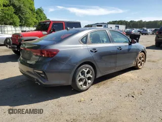 2021 Kia Forte LXS with VIN 3KPF24AD8ME348008, listed as a Copart auction lot 57676065 with 69,143 mi miles and Salvage title. Bid and sale history available at DreamBid. Image 3.