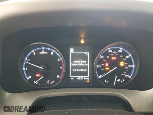 2018 Toyota RAV4 LE with VIN 2T3BFREV2JW724060, listed as a Copart auction lot 49888915 with 49,311 mi miles and Salvage Title. Bid and sale history available at DreamBid. Image 9.