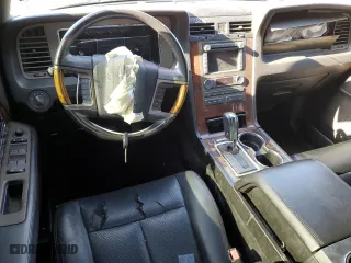 2012 Lincoln Navigator with VIN 5LMJJ2H55CEL07466, listed as a Copart auction lot 87793555 with 213,802 mi miles and Salvage Title. Bid and sale history available at carsss.com. Image 8.