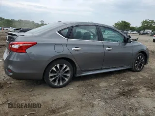 2017 Nissan Sentra SR with VIN 3N1AB7AP9HY237576, listed as a Copart auction lot 58853165 with 93,720 mi miles and Salvage title. Bid and sale history available at DreamBid. Image 3.