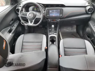 2023 Nissan Kicks SR with VIN 3N1CP5DV6PL512065, listed as a Copart auction lot 51049495 with 25,128 mi miles and Salvage Title. Bid and sale history available at carsss.com. Image 8.