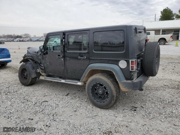 2012 Jeep Wrangler Unlimited Sport with VIN 1C4BJWDG1CL171567, listed as a Copart auction lot 87617405 with 135,802 mi miles and Salvage Title. Bid and sale history available at carsss.com. Image 2.