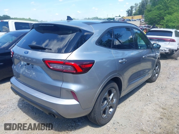 2024 Ford Escape ST-Line with VIN 1FMCU0MNXRUA44743, listed as a IAAI auction lot 42171704 with 22,185 mi miles and . Bid and sale history available at DreamBid. Image 4.