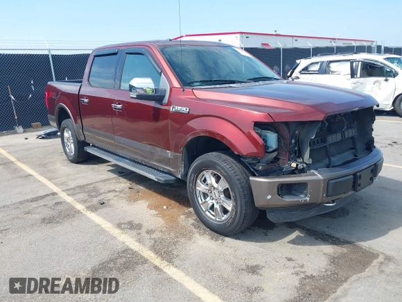 2015 Ford F-150 XLT with VIN 1FTEW1EF8FKD07243, listed as a IAAI auction lot 42649748 with 176,690 mi miles and . Bid and sale history available at DreamBid. Image 1.